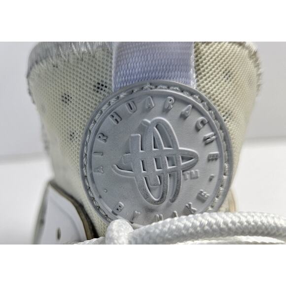NIKE Air Huarache Run Ultra Men's 9.5 Running Shoes Sneakers White 819685-101 - Picture 3 of 9